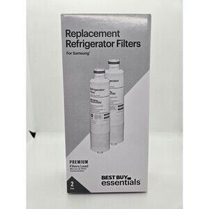 Best Buy essentials NSF42/53 Water Filter Samsung Refrigerator 2-pack BE-SSHC532